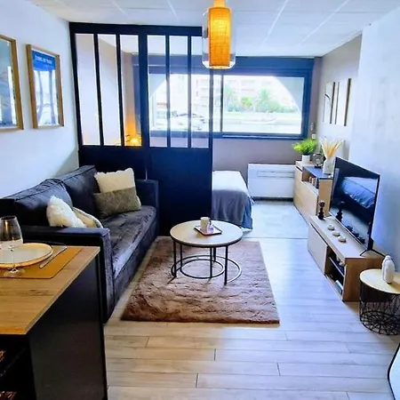 Apartment Le Port Cros 10, Superbe En Bord De Mer, Jolie Vue, Parking Prive, Climatisation